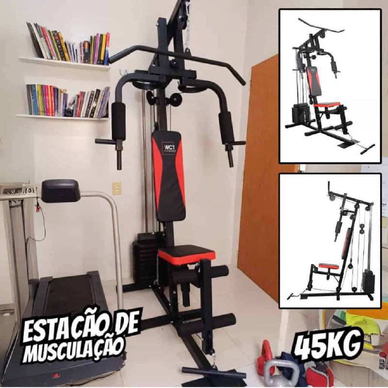 Estação De Musculação De 45kg Wct Fitness